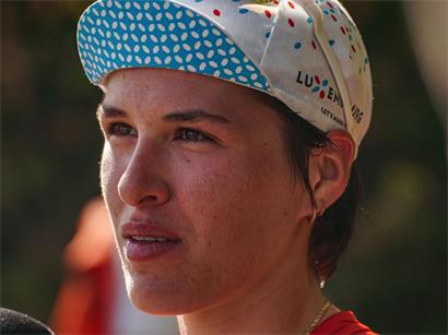 Marie Schreiber gewinnt auch das Rennen in Mechelen