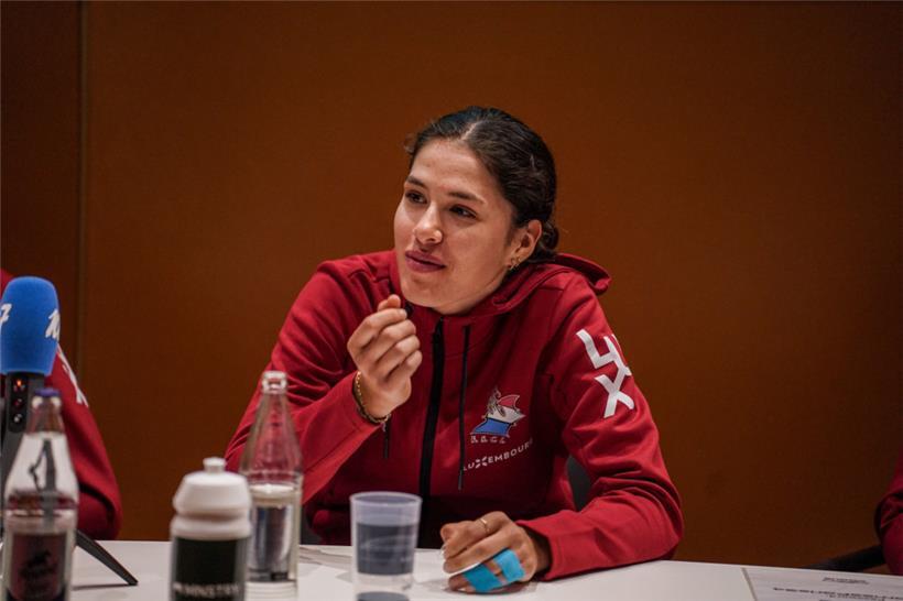 Marie Schreiber hat sich von ihren Stürzen am vergangenen Wochenende erholt
