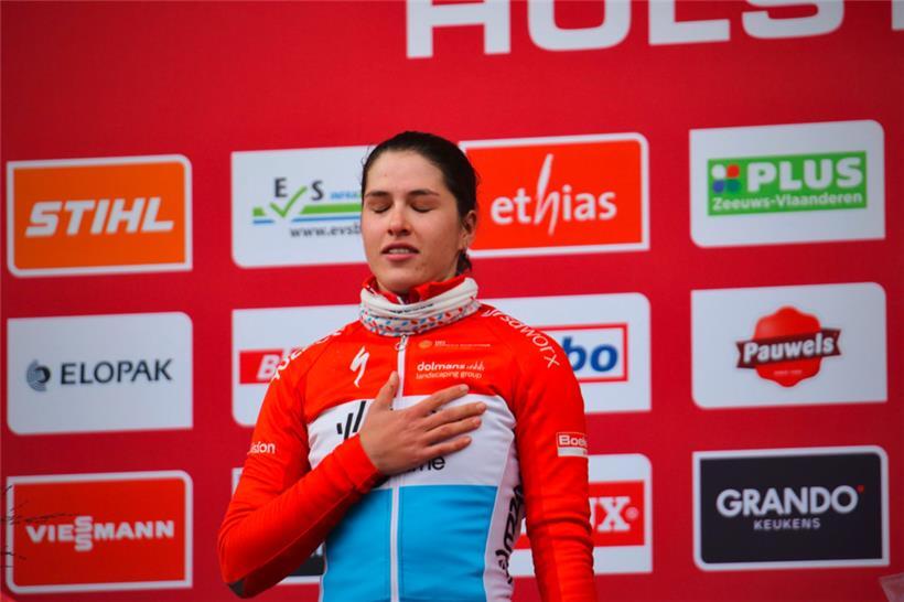 Marie Schreiber holte den ersten luxemburgischen Sieg im Cyclocross-Weltcup
