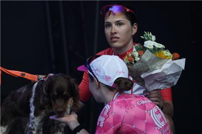 Marie Schreiber (oben) wird sich am Sonntag mit Nina Berton (unten) messen müssen
