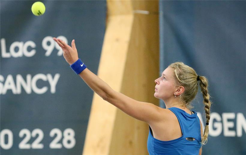 Marie Weckerle ist am Mittwoch in der ersten Runde der Kyotec Open ausgeschieden
