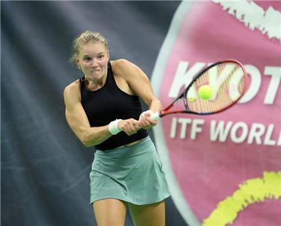 Marie Weckerle musste sich in zwei Sätzen geschlagen geben
