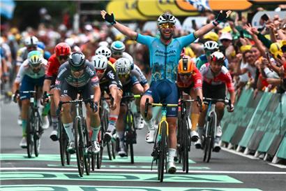 Mark Cavendish schrieb am Mittwoch Tour-de-France-Geschichte
