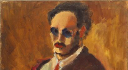 Mark Rothko, Self Portrait, 1936 – Huile sur toile – 81,9 x 65,4 cm –  Collection de Christopher Rothko
