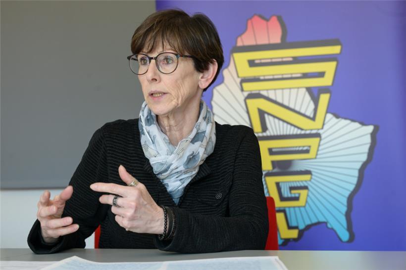 Marlène Negrini hatte den Posten der Gewerkschaftspräsidentin im August 2023 übernommen
