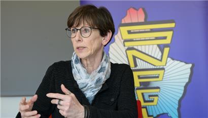 Marlène Negrini lobt die Kooperationsbereitschaft von Minister Léon Gloden
