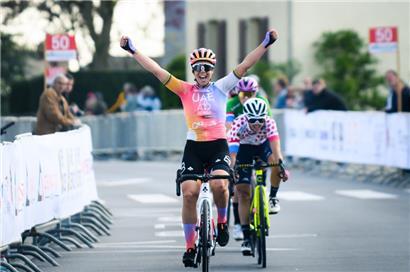 Marta Bastianelli legte mit ihrem Sieg am Samstag den Grundstein für den Gesamtsieg
