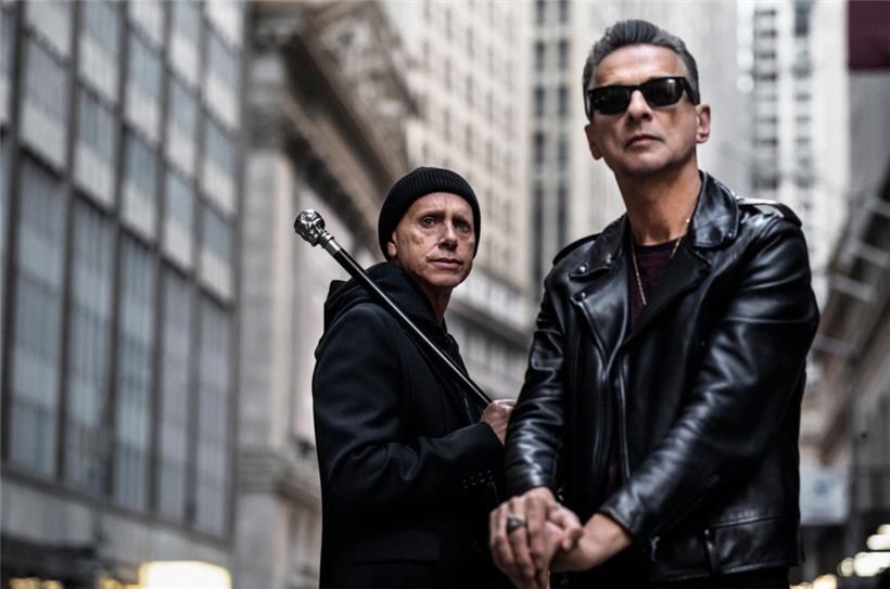 Martin Gore (l.) und Dave Gahan von der Band Depeche Mode. Das neue Album „Memento Mori“ erscheint am 24. März.
