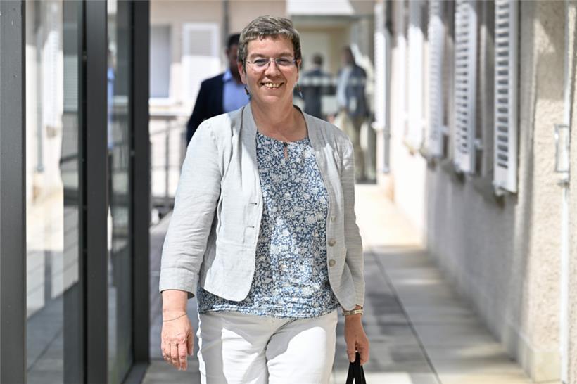 Martine Deprez, Ministerin für Gesundheit und soziale Sicherheit
