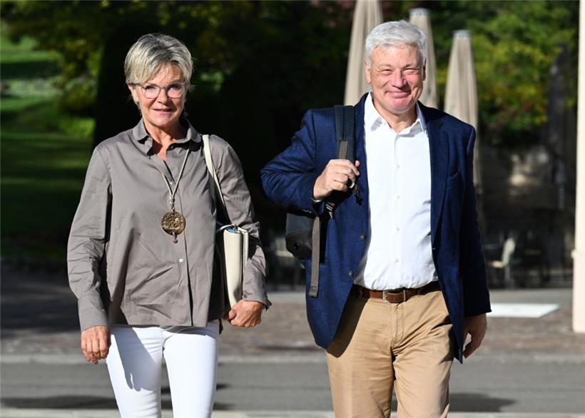 Martine Hanse und Claude Wiseler (beide CSV)