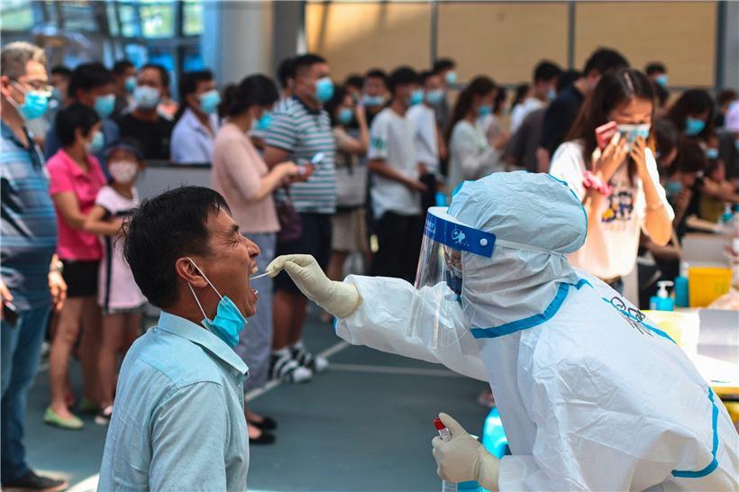 Massentests in Nanjing
