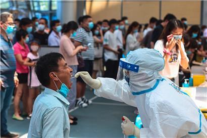 Massentests in Nanjing
