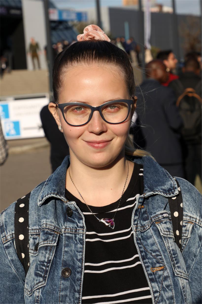 Masterstudentin Andrea Kiss hofft, dass die Sprachenvielfalt in Luxemburg ihr be...