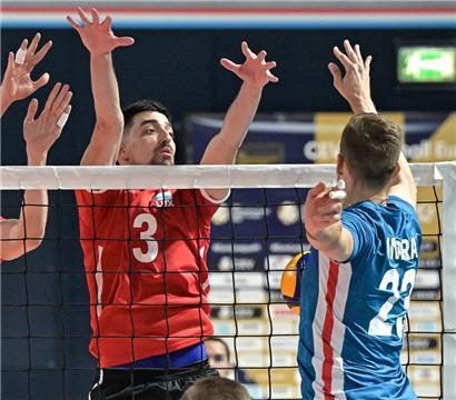 Mateja Gajin (Nummer 3) war gegen die Färöer Inseln der beste Scorer
