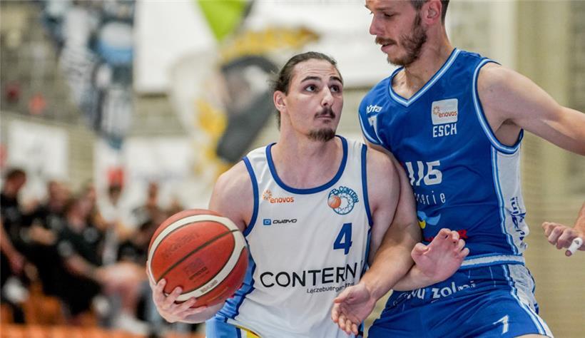 Mathieu Arendt (l.) und Contern fanden nach der Pause ihren Rhythmus
