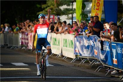 Mathieu Kockelmann setzte sich im Sprint durch
