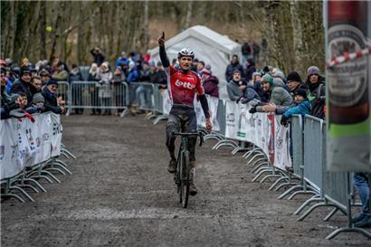 Mathieu Kockelmann sicherte sich seinen ersten Cyclocross-Landesmeistertitel bei den Espoirs
