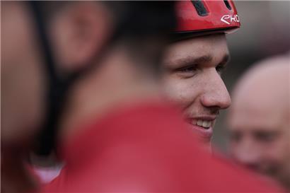 Mathieu Kockelmann tritt heute beim EM-Zeitfahren der Espoirs an
