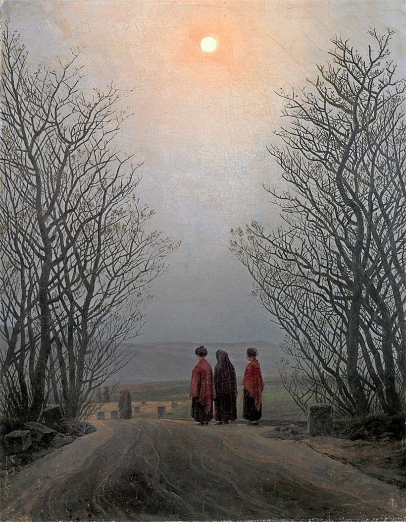 „Matin de Pâques“ (1828/1835) de Caspar David Friedrich
