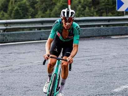 Mats Wenzel fuhr über 155 Kilometer an der Spitze der 3. Etappe der Vuelta