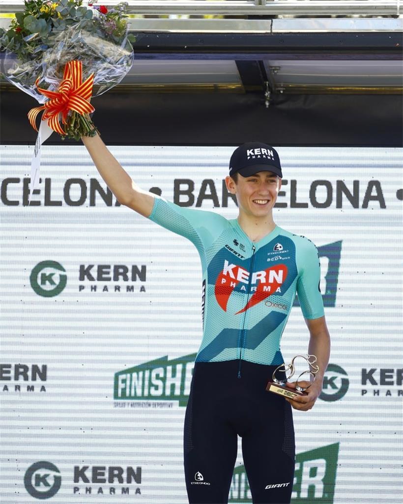 Mats Wenzel stand am Sonntag auf dem Podium
