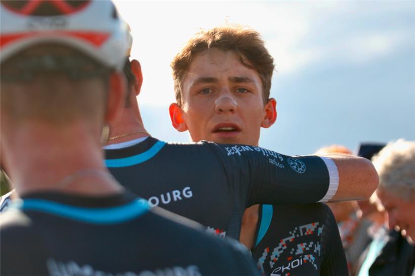 Mats Wenzel wird im Trikot der luxemburgischen Nationalmannschaft an der Seite von Bob Jungels starten
