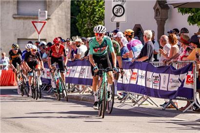 Mats Wenzel wurde in Spanien 45 km vor Schluss von den Verfolgern gestellt
