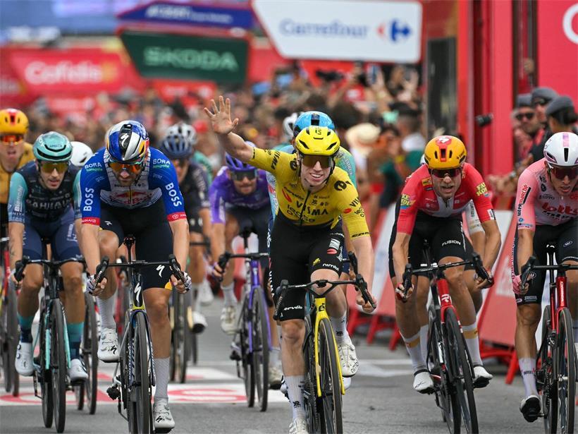 Matthew Brennan gewann am Mittwoch seine fünfte Etappe bei der diesjährigen Vuelta
