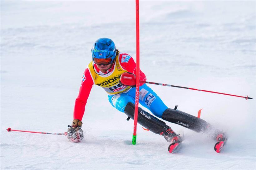 Matthieu Osch fuhr am Sonntag beim abschließenden Slalom auf Platz 41
