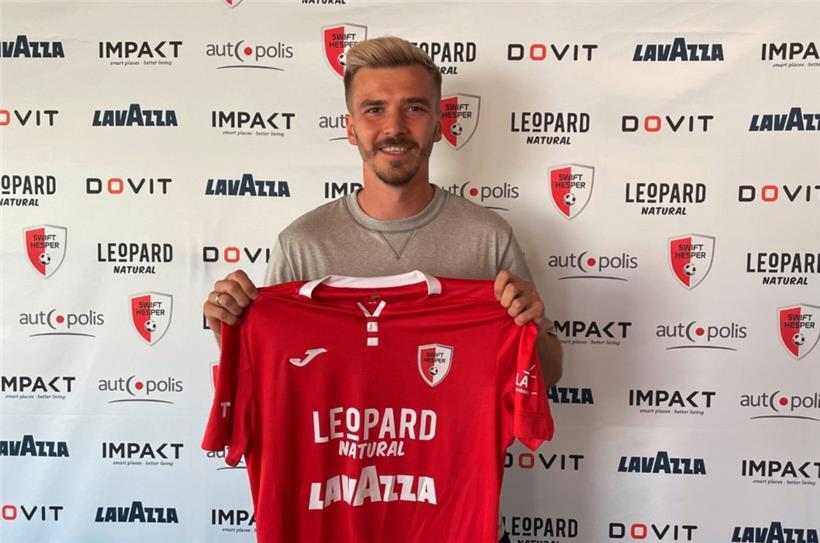 Maurice Deville hat bei Swift Hesperingen einen Vierjahresvertrag unterschrieben
