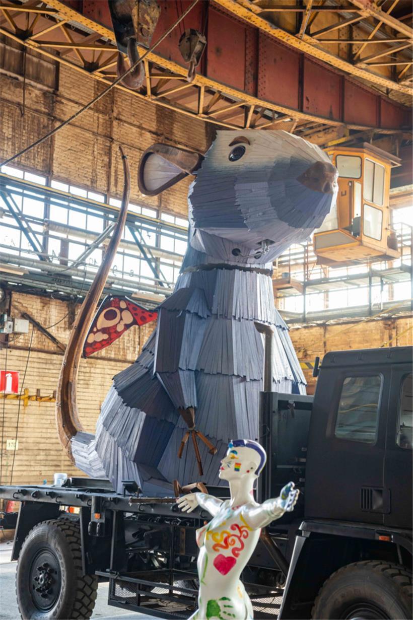 Maus Barbara ist startklar für die diesjährige „Nuit de la culture“
