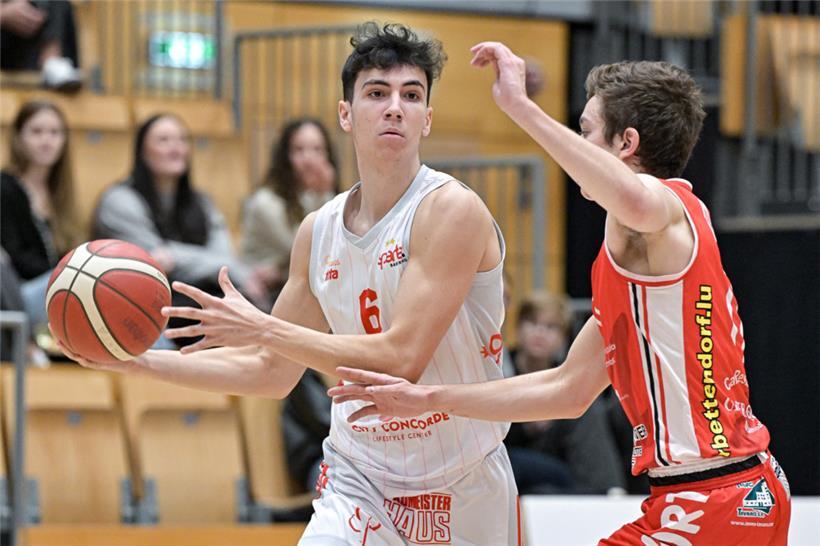 Max Logelin ist derzeit nur schwer von seinen Gegenspielern zu stoppen
