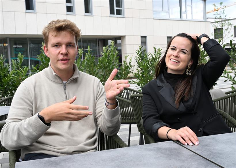 Max Molitor und Danielle Filbig im Gespräch
