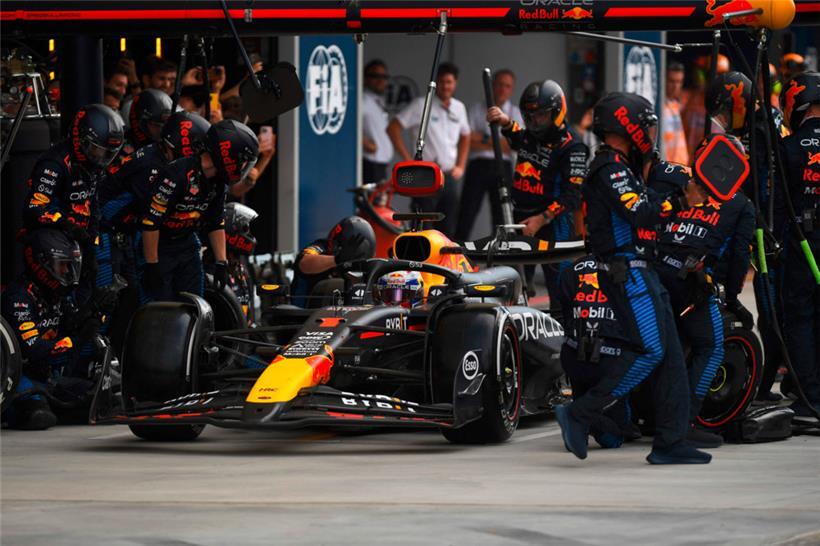 Max Verstappen und Red Bull sind ratlos
