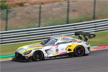 Maxime Martin und Maximilian Götz steuern in der GTWC-Endurance zusammen mit Mikael Grenier den Boutsen-VDS Mercedes-AMG
