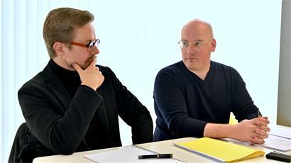 Me Thierry Hirsch und Me Max Lehnen im Gespräch mit dem Tageblatt, Interview März 2026, Juristen im Dialog
