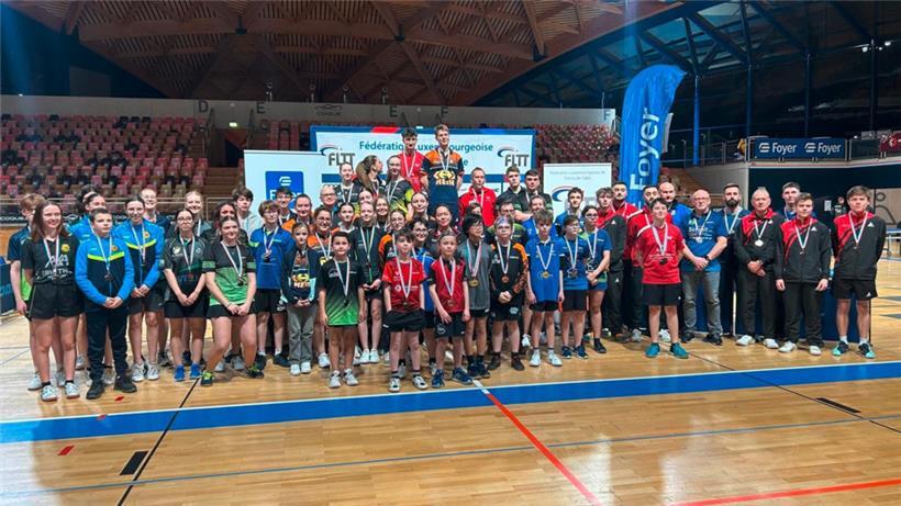 Medaillen für die Besten der Kategorien B, C und D in der Coque
