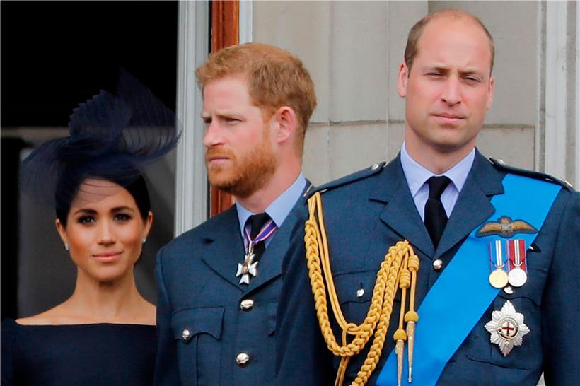 Meghan, Harry und sein Bruder William: „Eigentlich nicht akzeptabel“ 
