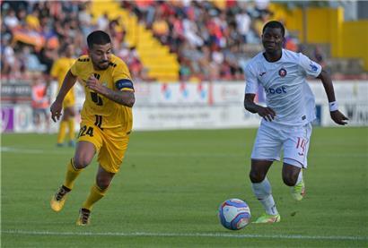 Mehdi Kirch (l.) und Düdelingen sind mindestens noch bis Ende August auf internationalem Parkett vertreten
