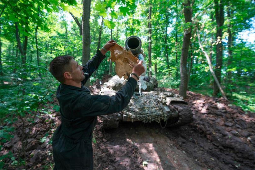 Mehr als 100 Quadratkilometer Gebiet wurden laut der Ukraine bisher zurückerobert
