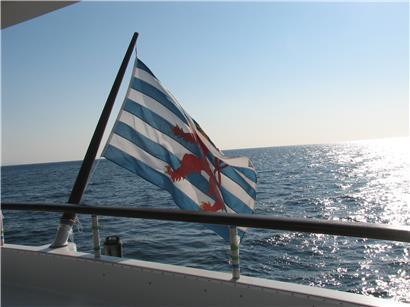 Mehr als 200 Schiffe kreuzen heute, mit dem Roten Löwen als Flagge, über die Weltmeere
