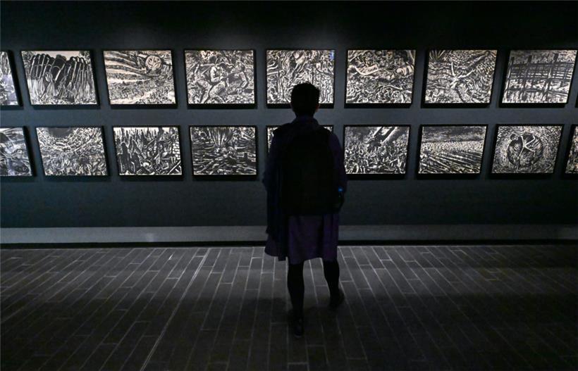 Mehr als 200 Werke sind im Escher Resistenzmuseum ausgestellt
