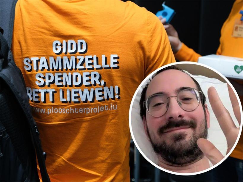 Mehr als 22.000 Menschen haben sich wie Sven beim „Plooschter-Projet“ typisieren lassen