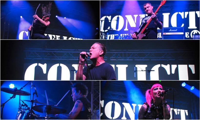 Mehr als 40 Jahre politische Statements: Conflict
