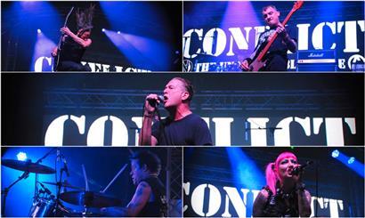 Mehr als 40 Jahre politische Statements: Conflict
