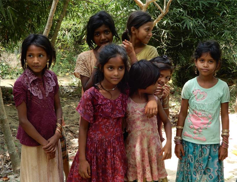 Mehr als die Hälfte der Bewohner der Camps sind Kinder
