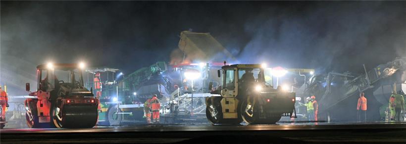 Mehr als ein Mal musste die einzige Start- und Landebahn des Luxairport wegen Reparaturarbeiten gesperrt werden
