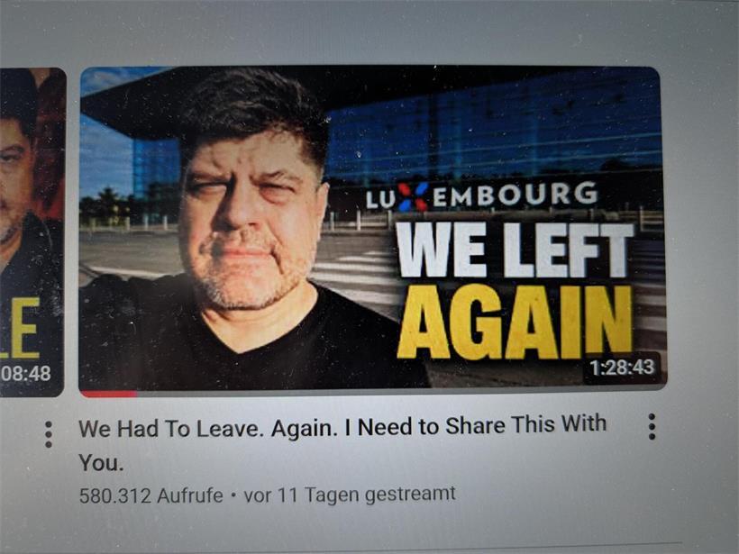 Mehr als eine halbe Million Menschen haben sich sein Video bereits angeschaut