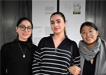 Melsida Babayan, Siranuysh Martirosyan und Christine Jiayi Chen (v.l.n.r.) 
