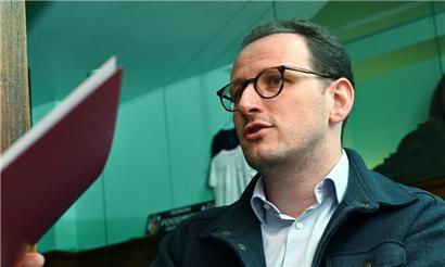 Metty Steinmetz am Donnerstag im Café „Interview“ in der Oberstadt
